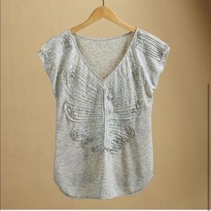 SUNDANCE: Grey/Blue Tee